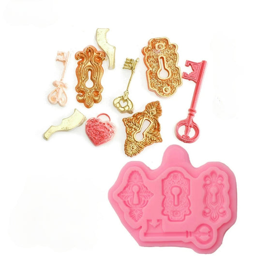 Lock & Key silicone mold